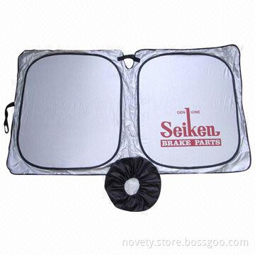 Car Sun Shades, OEM Colors Welcomed, 14.2 x 8.0cm Sized